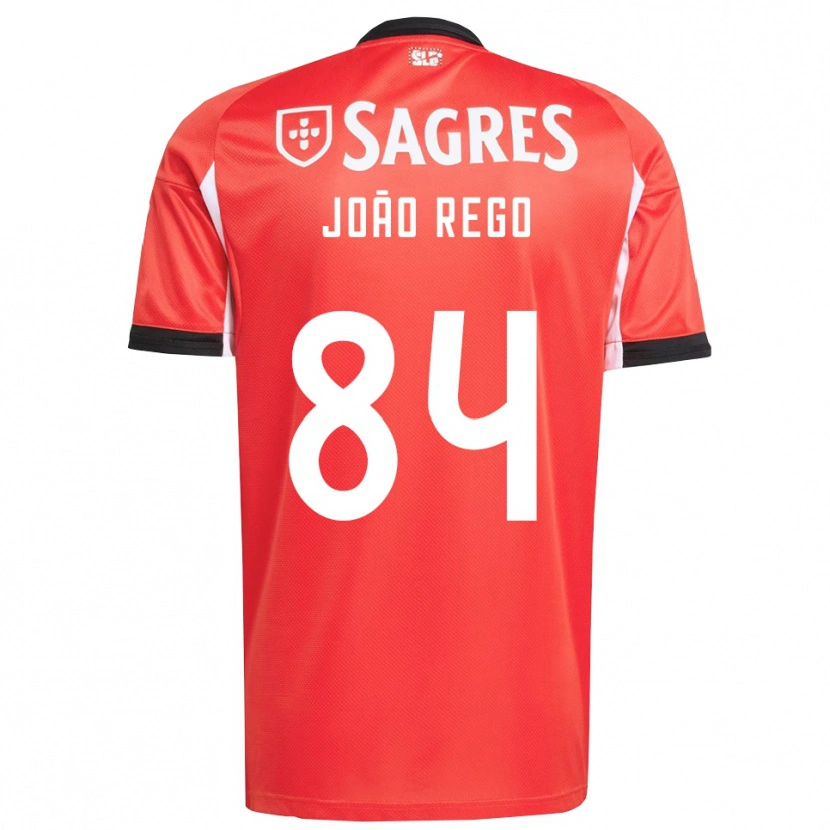 Danxen Kinder João Rego #84 Rot Weiß Heimtrikot Trikot 2025/26 T-Shirt Schweiz