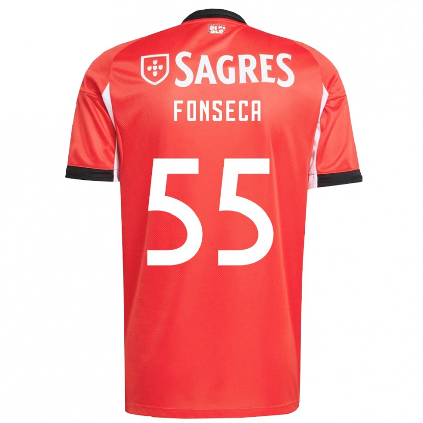 Danxen Kinder João Fonseca #55 Rot Weiß Heimtrikot Trikot 2025/26 T-Shirt Schweiz