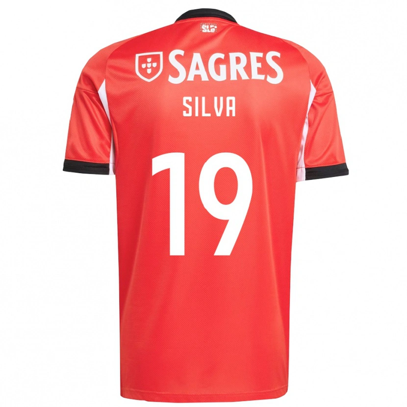 Danxen Kinder Francisco Silva #19 Rot Weiß Heimtrikot Trikot 2025/26 T-Shirt Schweiz