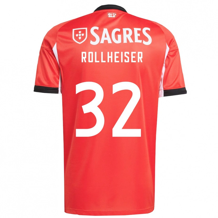 Danxen Kinder Benjamín Rollheiser #32 Rot Weiß Heimtrikot Trikot 2025/26 T-Shirt Schweiz