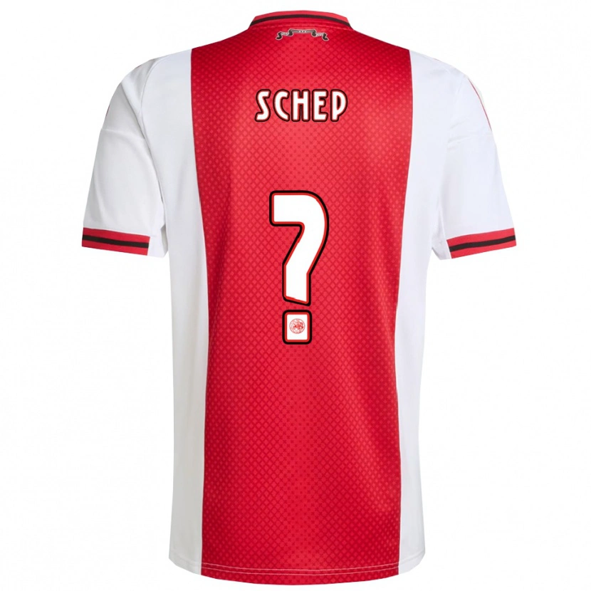 Danxen Kinder Vincenzo Schep #0 Rot Weiß Heimtrikot Trikot 2025/26 T-Shirt Schweiz