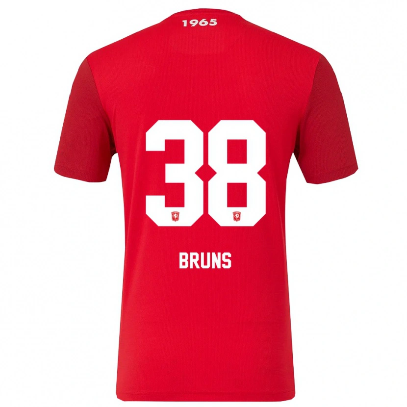 Danxen Kinder Max Bruns #38 Rot Weiß Heimtrikot Trikot 2025/26 T-Shirt Schweiz