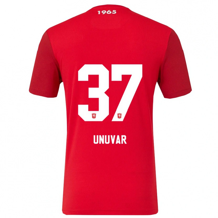 Danxen Kinder Naci Ünüvar #37 Rot Weiß Heimtrikot Trikot 2025/26 T-Shirt Schweiz