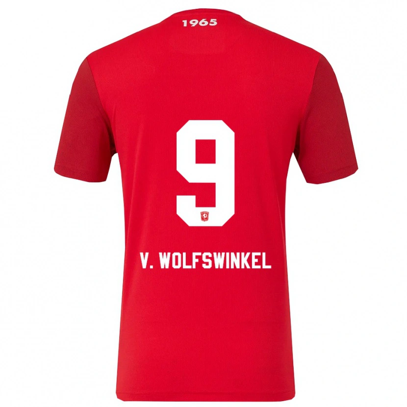 Danxen Kinder Ricky Van Wolfswinkel #9 Rot Weiß Heimtrikot Trikot 2025/26 T-Shirt Schweiz