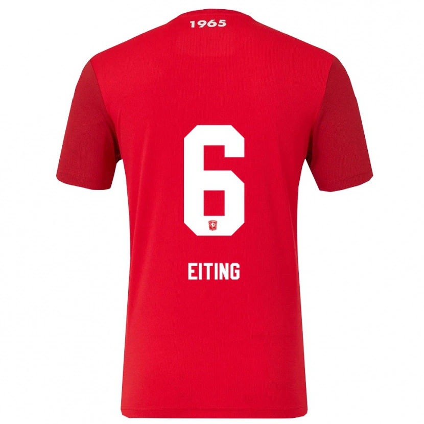 Danxen Kinder Carel Eiting #6 Rot Weiß Heimtrikot Trikot 2025/26 T-Shirt Schweiz