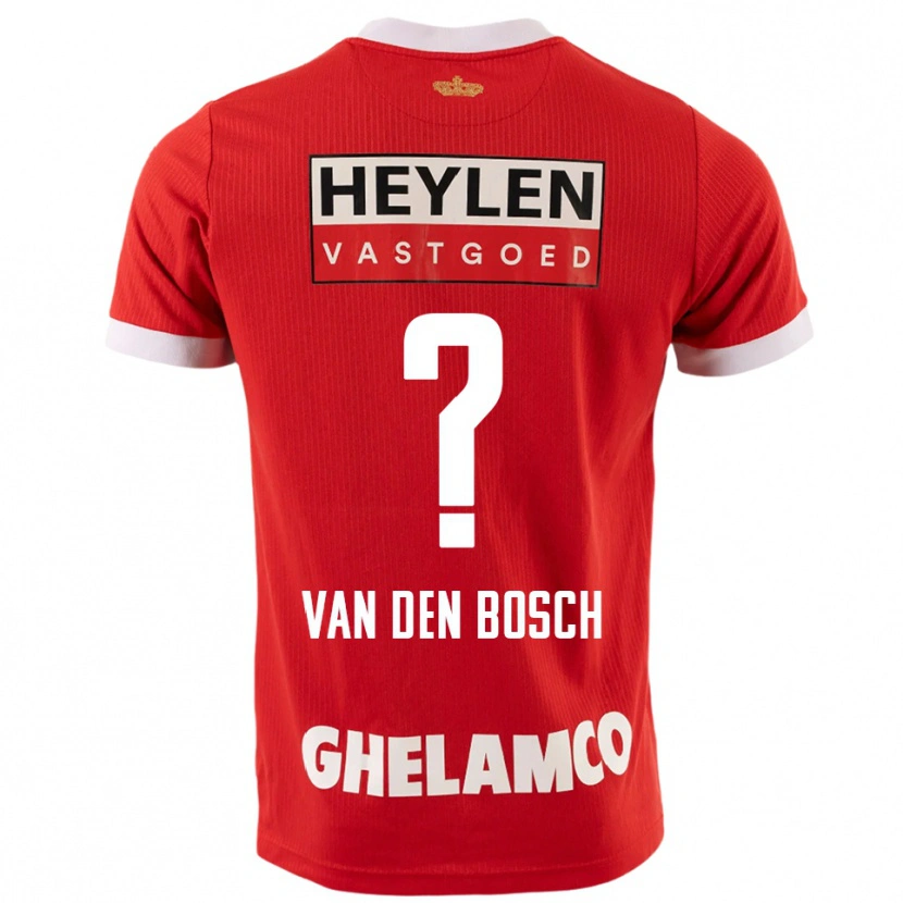 Danxen Kinder Cisse Van Den Bosch #0 Rot Weiß Heimtrikot Trikot 2025/26 T-Shirt Schweiz