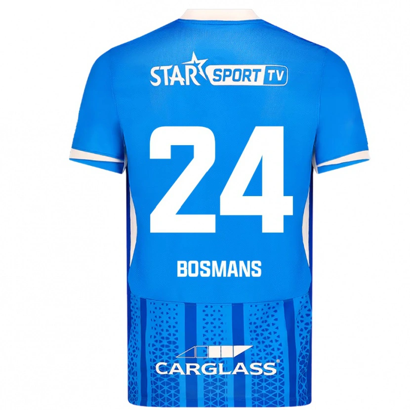 Danxen Kinder Pia Bosmans #24 Blau Weiß Heimtrikot Trikot 2025/26 T-Shirt Schweiz