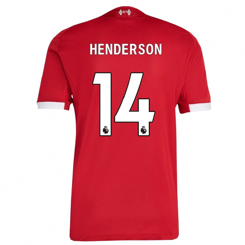 Danxen Kinder Henderson #14 Rot Weiß Heimtrikot Trikot 2025/26 T-Shirt Schweiz