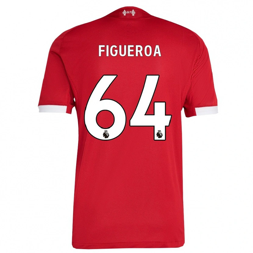 Danxen Kinder Keyrol Figueroa #64 Rot Weiß Heimtrikot Trikot 2025/26 T-Shirt Schweiz