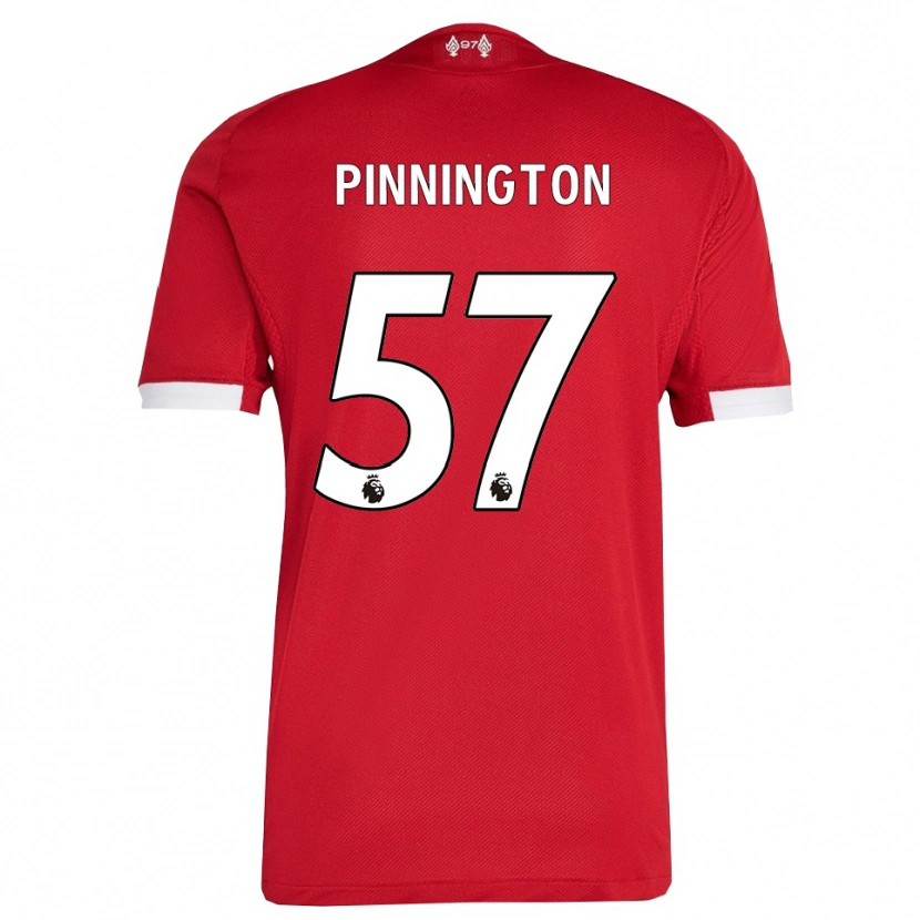 Danxen Kinder Carter Pinnington #57 Rot Weiß Heimtrikot Trikot 2025/26 T-Shirt Schweiz