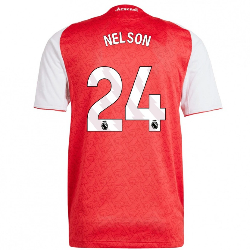 Danxen Kinder Reiss Nelson #24 Rot Weiß Heimtrikot Trikot 2025/26 T-Shirt Schweiz