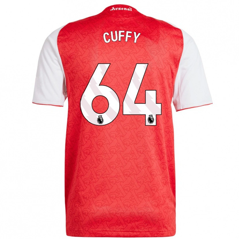 Danxen Kinder Brooke Norton Cuffy #64 Rot Weiß Heimtrikot Trikot 2025/26 T-Shirt Schweiz