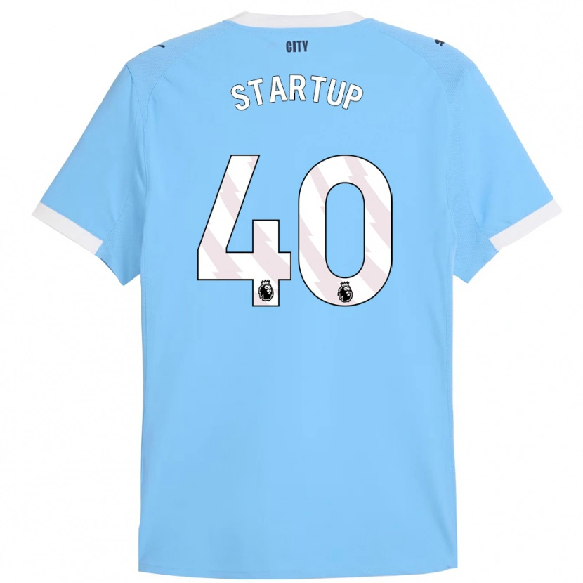 Danxen Kinder Katie Startup #40 Himmelblau Weiß Heimtrikot Trikot 2025/26 T-Shirt Schweiz