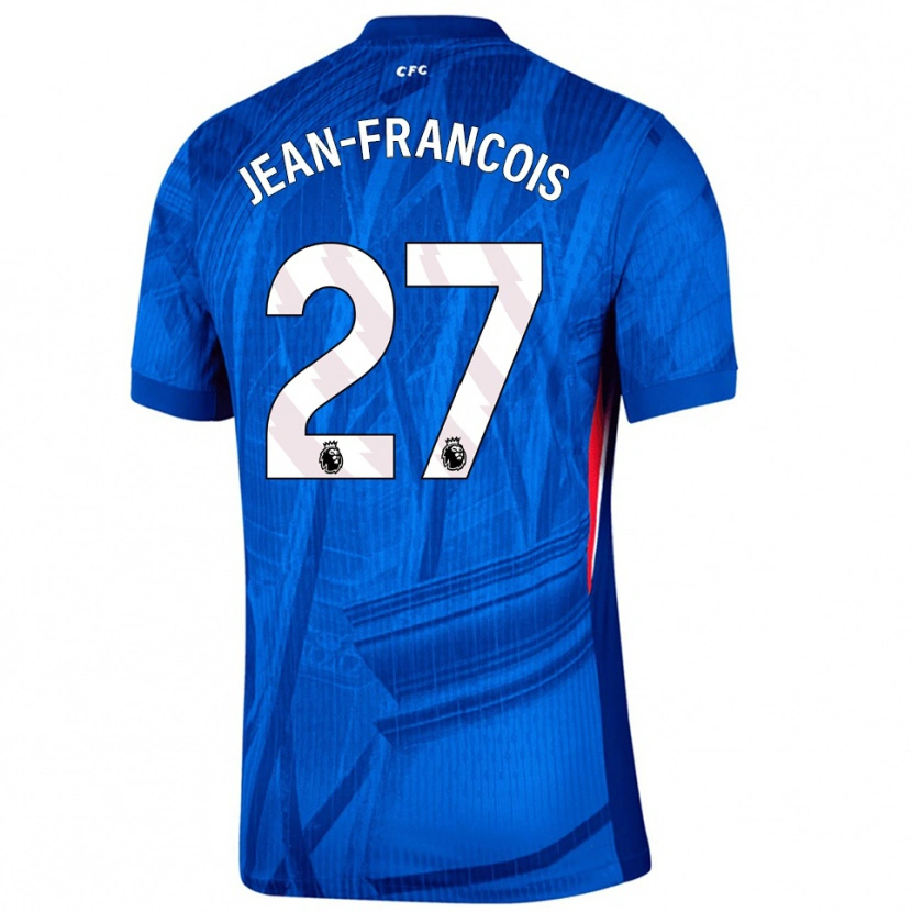 Danxen Kinder Oriane Jean-Francois #27 Blau Weiß Heimtrikot Trikot 2025/26 T-Shirt Schweiz