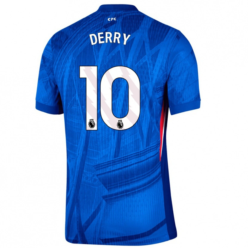 Danxen Kinder Jesse Derry #10 Blau Weiß Heimtrikot Trikot 2025/26 T-Shirt Schweiz