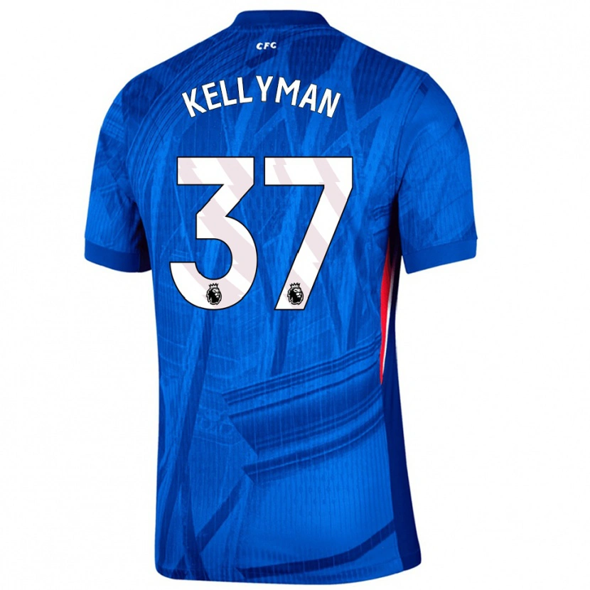 Danxen Kinder Omari Kellyman #37 Blau Weiß Heimtrikot Trikot 2025/26 T-Shirt Schweiz