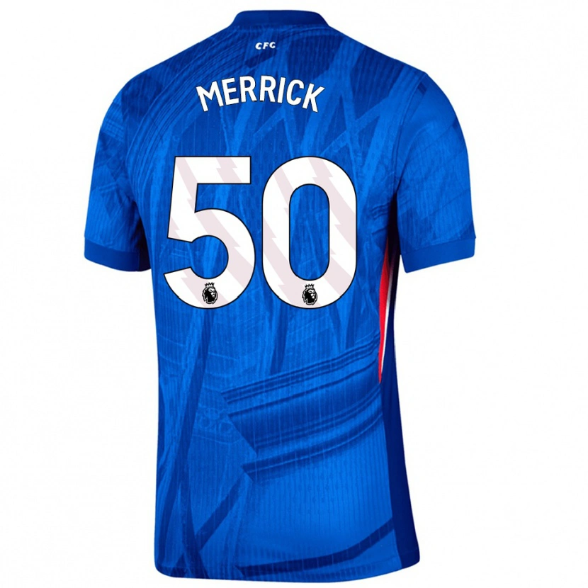 Danxen Kinder Max Merrick #50 Blau Weiß Heimtrikot Trikot 2025/26 T-Shirt Schweiz