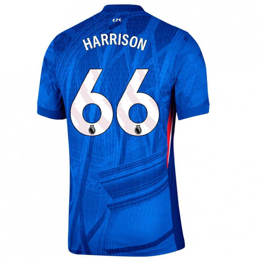 Danxen Kinder Ollie Harrison #66 Blau Weiß Heimtrikot Trikot 2025/26 T-Shirt Schweiz