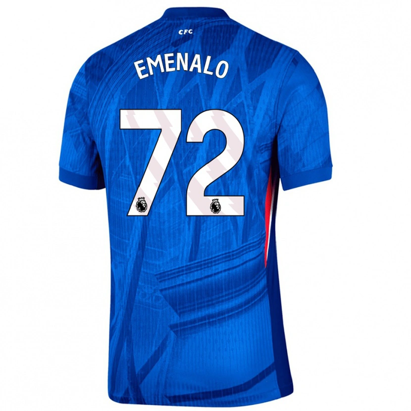 Danxen Kinder Landon Emenalo #72 Blau Weiß Heimtrikot Trikot 2025/26 T-Shirt Schweiz