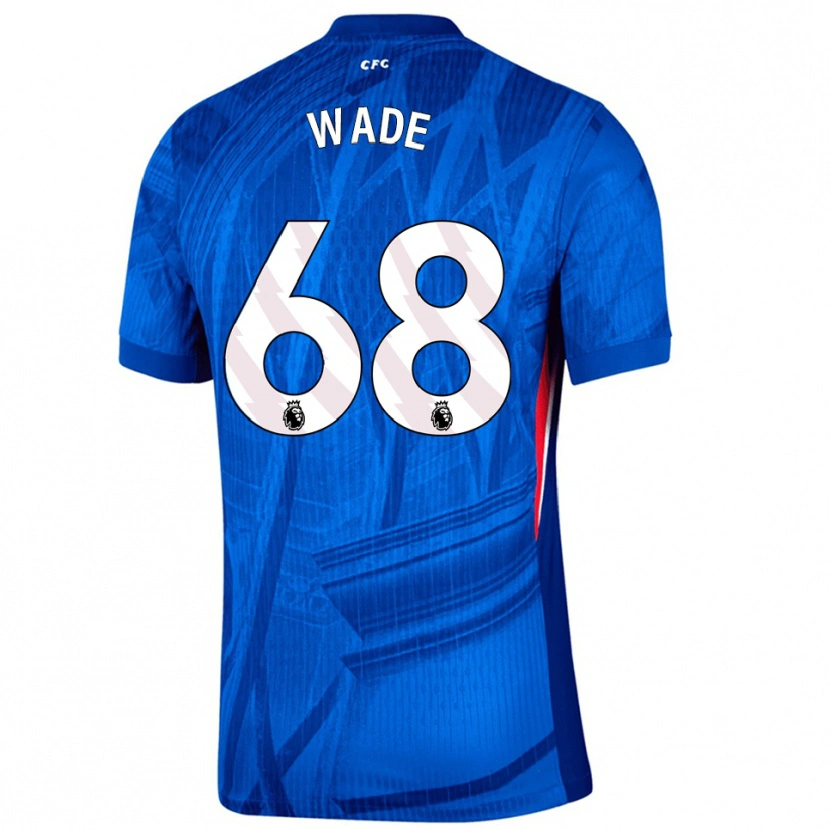 Danxen Kinder Shaun Wade #68 Blau Weiß Heimtrikot Trikot 2025/26 T-Shirt Schweiz