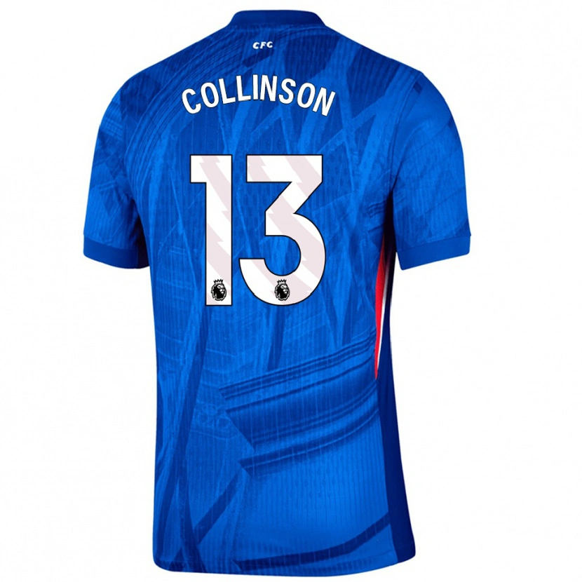 Danxen Kinder Isaac Collinson #13 Blau Weiß Heimtrikot Trikot 2025/26 T-Shirt Schweiz