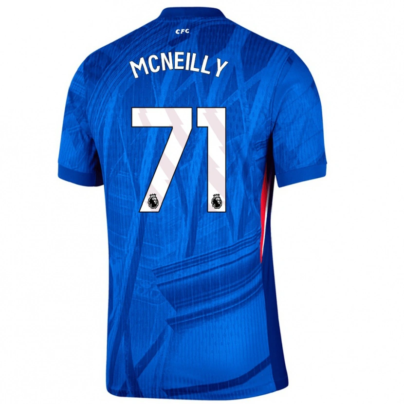 Danxen Kinder Donnell Mcneilly #71 Blau Weiß Heimtrikot Trikot 2025/26 T-Shirt Schweiz
