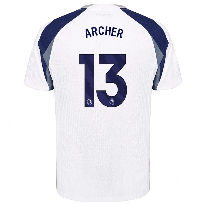 Danxen Kinder Samual Archer #13 Weiß Marineblau Heimtrikot Trikot 2025/26 T-Shirt Schweiz