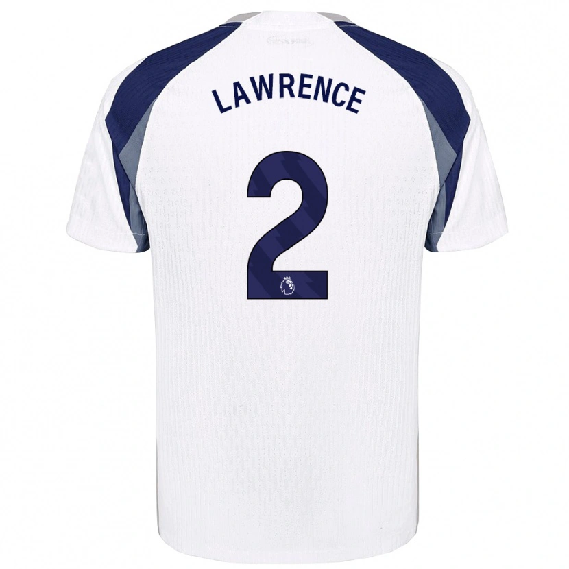 Danxen Kinder Donte Lawrence #2 Weiß Marineblau Heimtrikot Trikot 2025/26 T-Shirt Schweiz