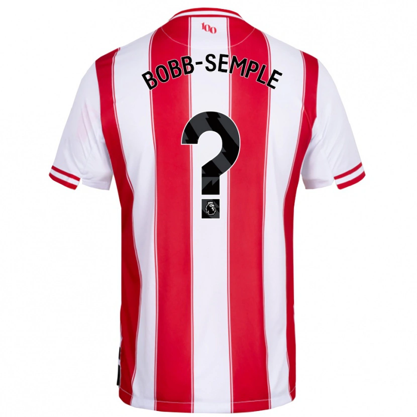 Danxen Kinder Domeiro Bobb-Semple #0 Rot Weiß Heimtrikot Trikot 2025/26 T-Shirt Schweiz
