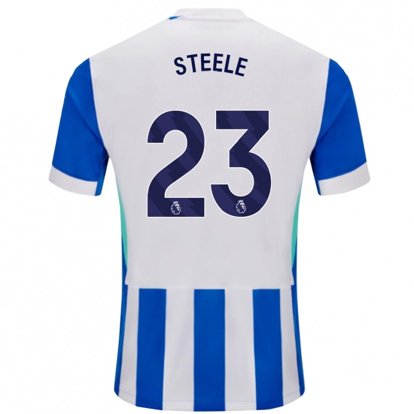 Danxen Kinder Jason Steele #23 Blau Weiß Heimtrikot Trikot 2025/26 T-Shirt Schweiz