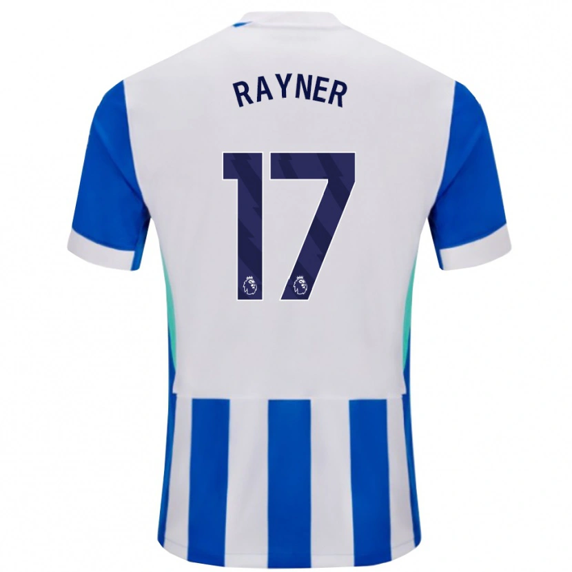 Danxen Kinder Bex Rayner #17 Blau Weiß Heimtrikot Trikot 2025/26 T-Shirt Schweiz
