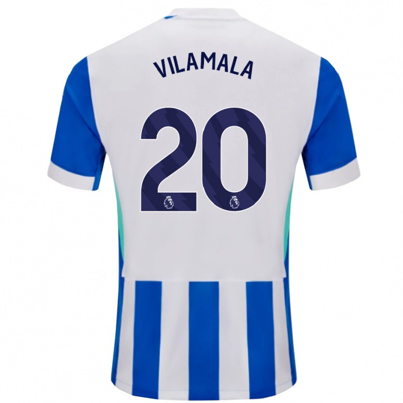 Danxen Kinder Bruna Vilamala #20 Blau Weiß Heimtrikot Trikot 2025/26 T-Shirt Schweiz