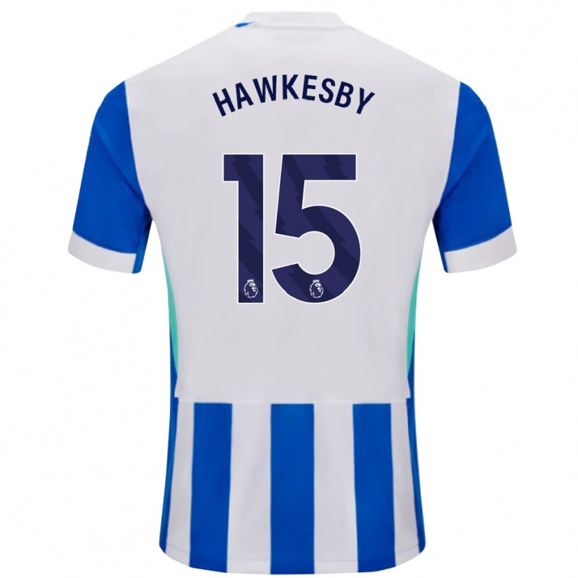 Danxen Kinder Mackenzie Hawkesby #15 Blau Weiß Heimtrikot Trikot 2025/26 T-Shirt Schweiz
