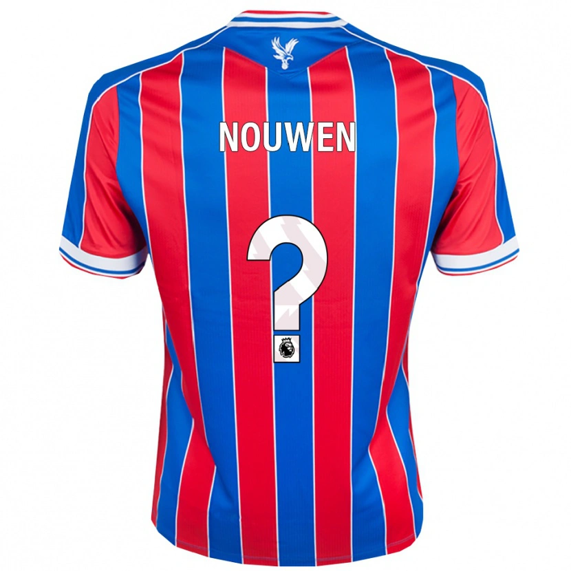 Danxen Kinder Aniek Nouwen #0 Blau Rot Weiß Heimtrikot Trikot 2025/26 T-Shirt Schweiz