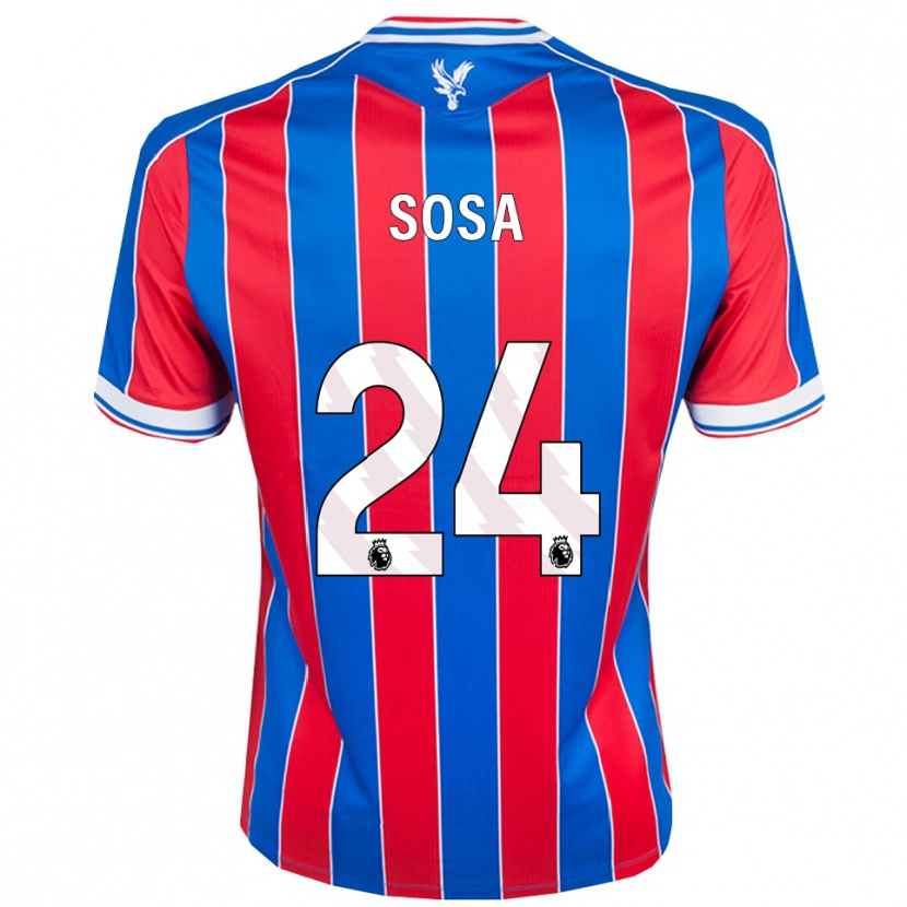 Danxen Kinder Borna Sosa #24 Blau Rot Weiß Heimtrikot Trikot 2025/26 T-Shirt Schweiz