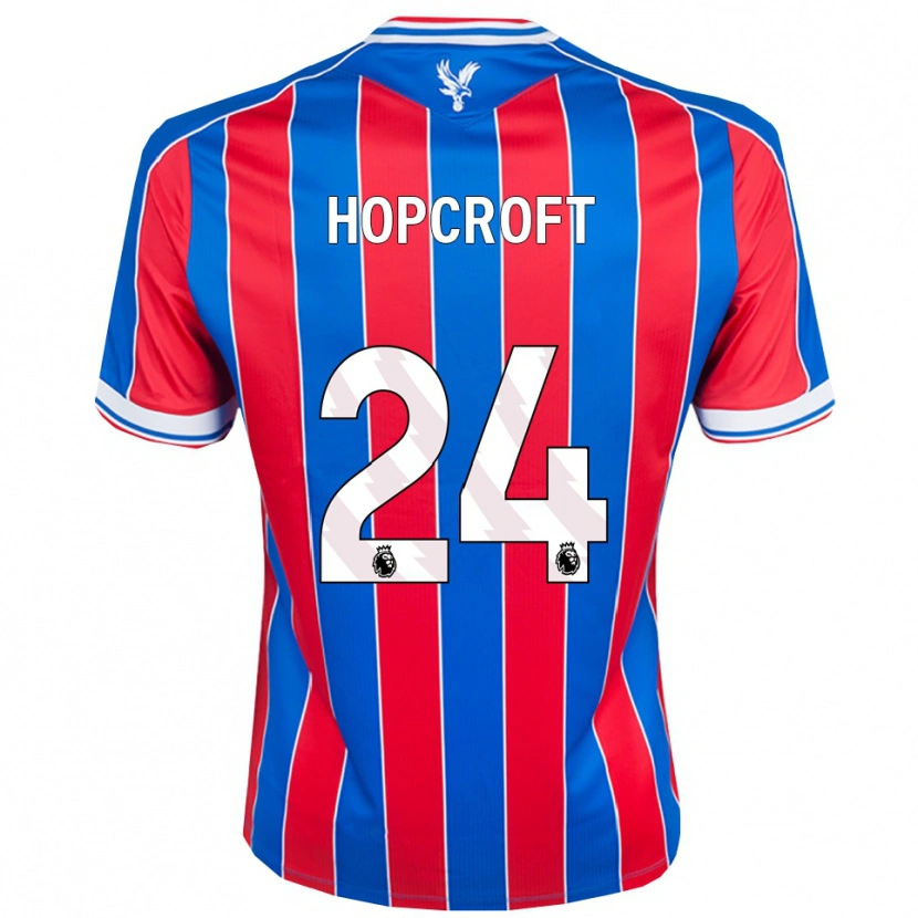 Danxen Kinder Shanade Hopcroft #24 Blau Rot Weiß Heimtrikot Trikot 2025/26 T-Shirt Schweiz