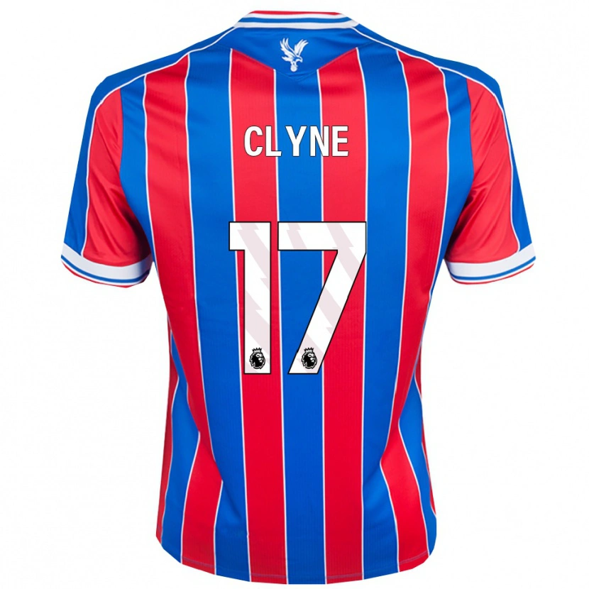 Danxen Kinder Nathaniel Clyne #17 Blau Rot Weiß Heimtrikot Trikot 2025/26 T-Shirt Schweiz