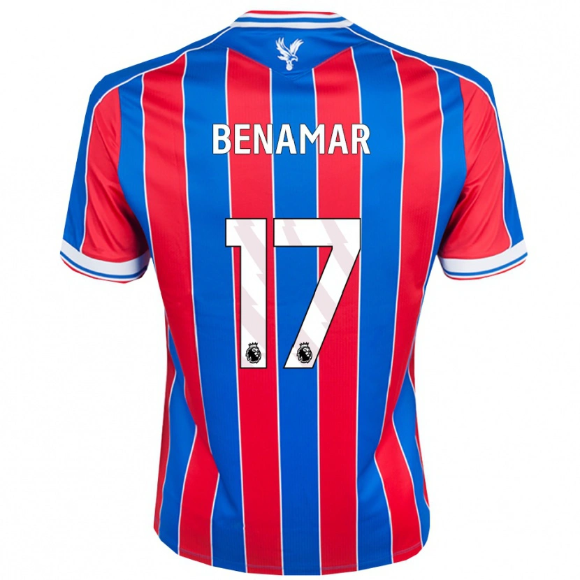Danxen Kinder Dean Benamar #17 Blau Rot Weiß Heimtrikot Trikot 2025/26 T-Shirt Schweiz
