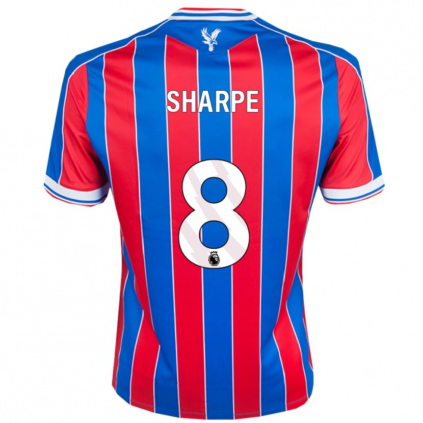 Danxen Kinder Molly-Mae Sharpe #8 Blau Rot Weiß Heimtrikot Trikot 2025/26 T-Shirt Schweiz
