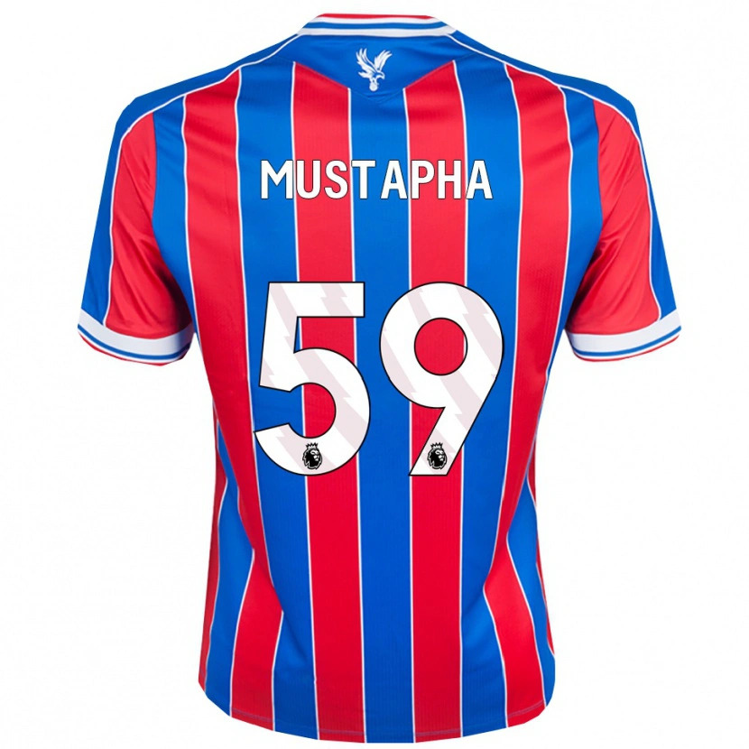 Danxen Kinder Hindolo Mustapha #59 Blau Rot Weiß Heimtrikot Trikot 2025/26 T-Shirt Schweiz