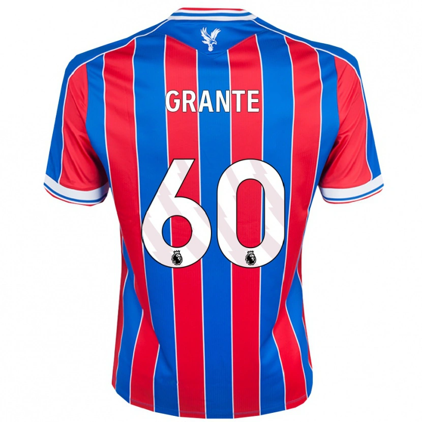 Danxen Kinder Jake Grante #60 Blau Rot Weiß Heimtrikot Trikot 2025/26 T-Shirt Schweiz