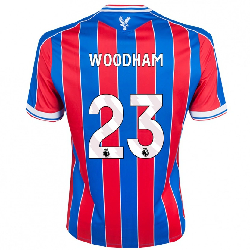 Danxen Kinder Lily Woodham #23 Blau Rot Weiß Heimtrikot Trikot 2025/26 T-Shirt Schweiz