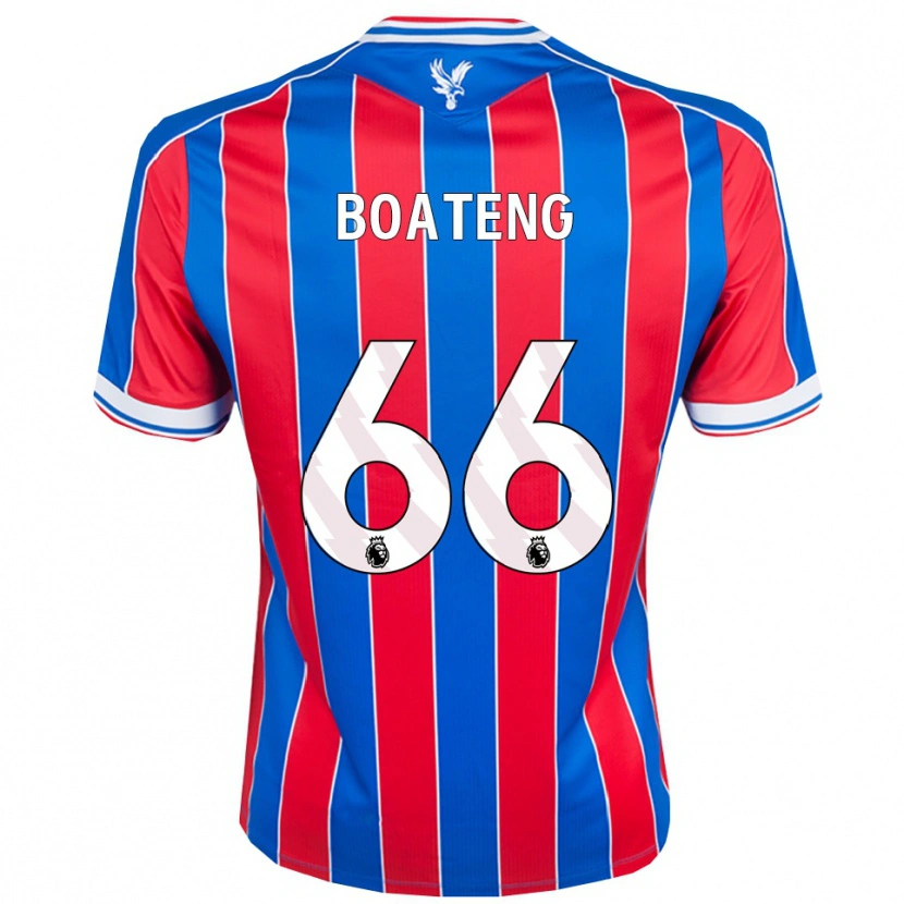 Danxen Kinder David Boateng #66 Blau Rot Weiß Heimtrikot Trikot 2025/26 T-Shirt Schweiz