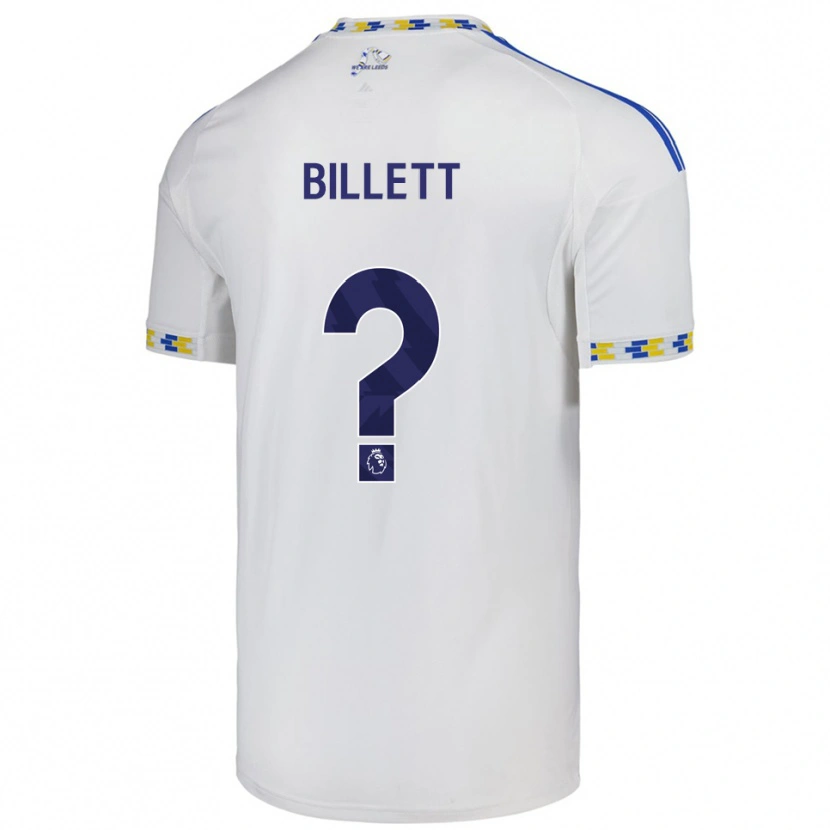 Danxen Kinder Joe Billett #0 Weiß Blau Heimtrikot Trikot 2025/26 T-Shirt Schweiz