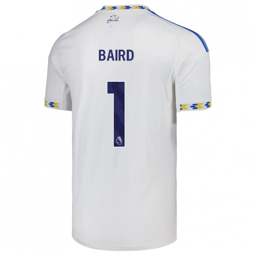 Danxen Kinder Alex Baird #1 Weiß Blau Heimtrikot Trikot 2025/26 T-Shirt Schweiz