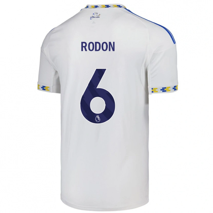 Danxen Kinder Joe Rodon #6 Weiß Blau Heimtrikot Trikot 2025/26 T-Shirt Schweiz