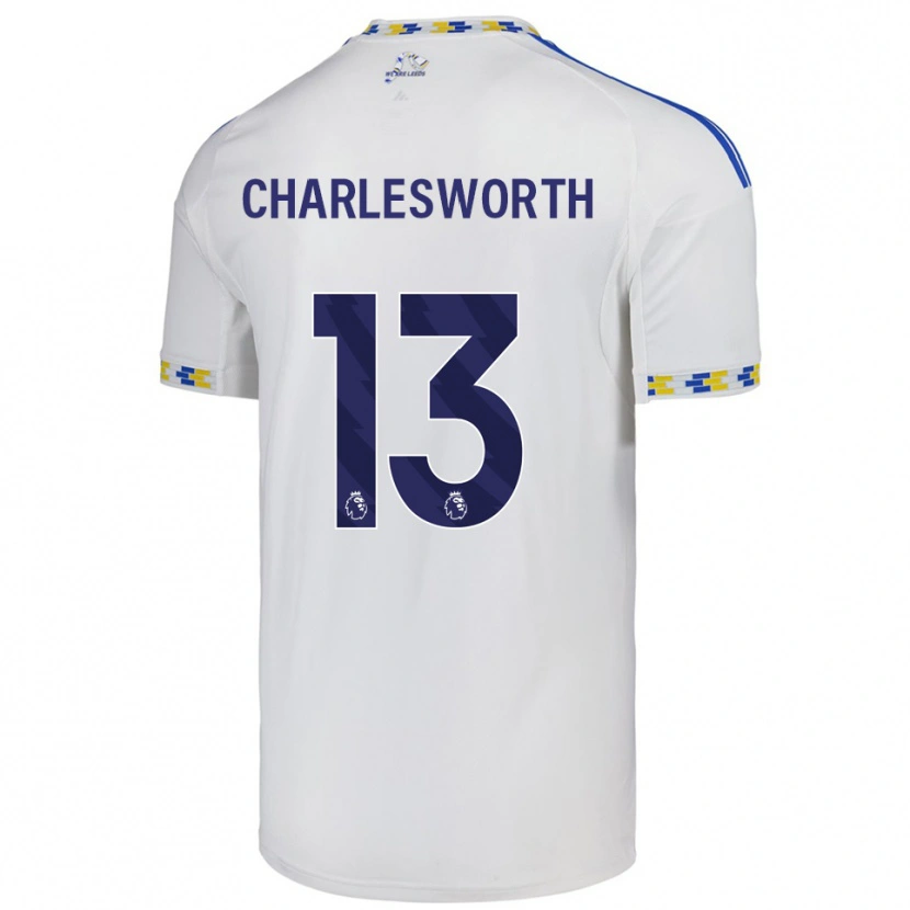 Danxen Kinder Millie Robshaw-Charlesworth #13 Weiß Blau Heimtrikot Trikot 2025/26 T-Shirt Schweiz