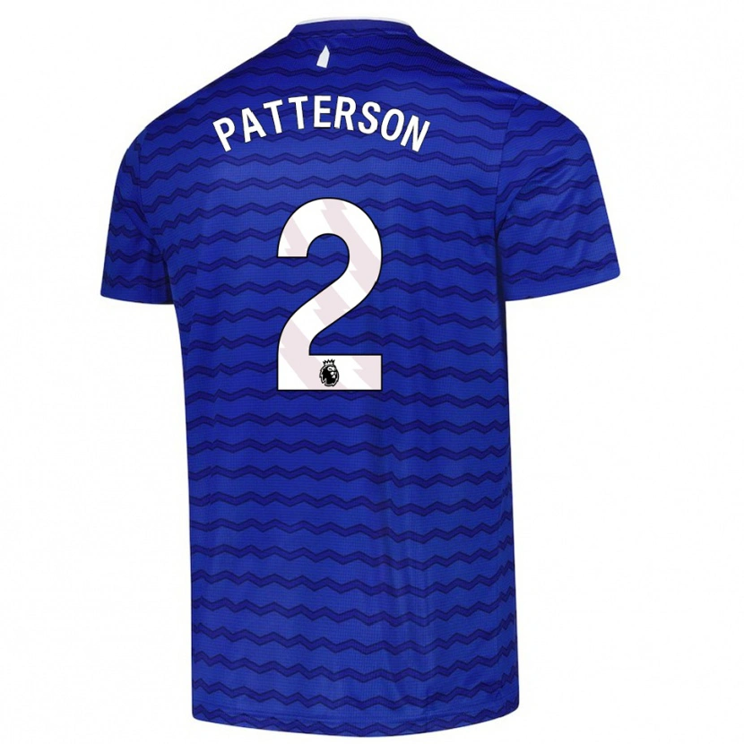 Danxen Kinder Nathan Patterson #2 Blau Marineblau Heimtrikot Trikot 2025/26 T-Shirt Schweiz