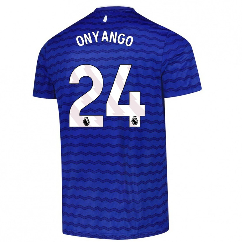 Danxen Kinder Tyler Onyango #24 Blau Marineblau Heimtrikot Trikot 2025/26 T-Shirt Schweiz