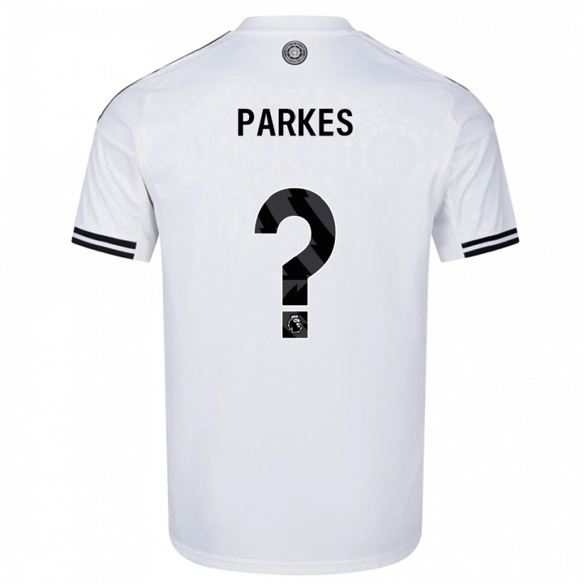 Danxen Kinder Stefan Parkes #0 Weiß Schwarz Heimtrikot Trikot 2025/26 T-Shirt Schweiz